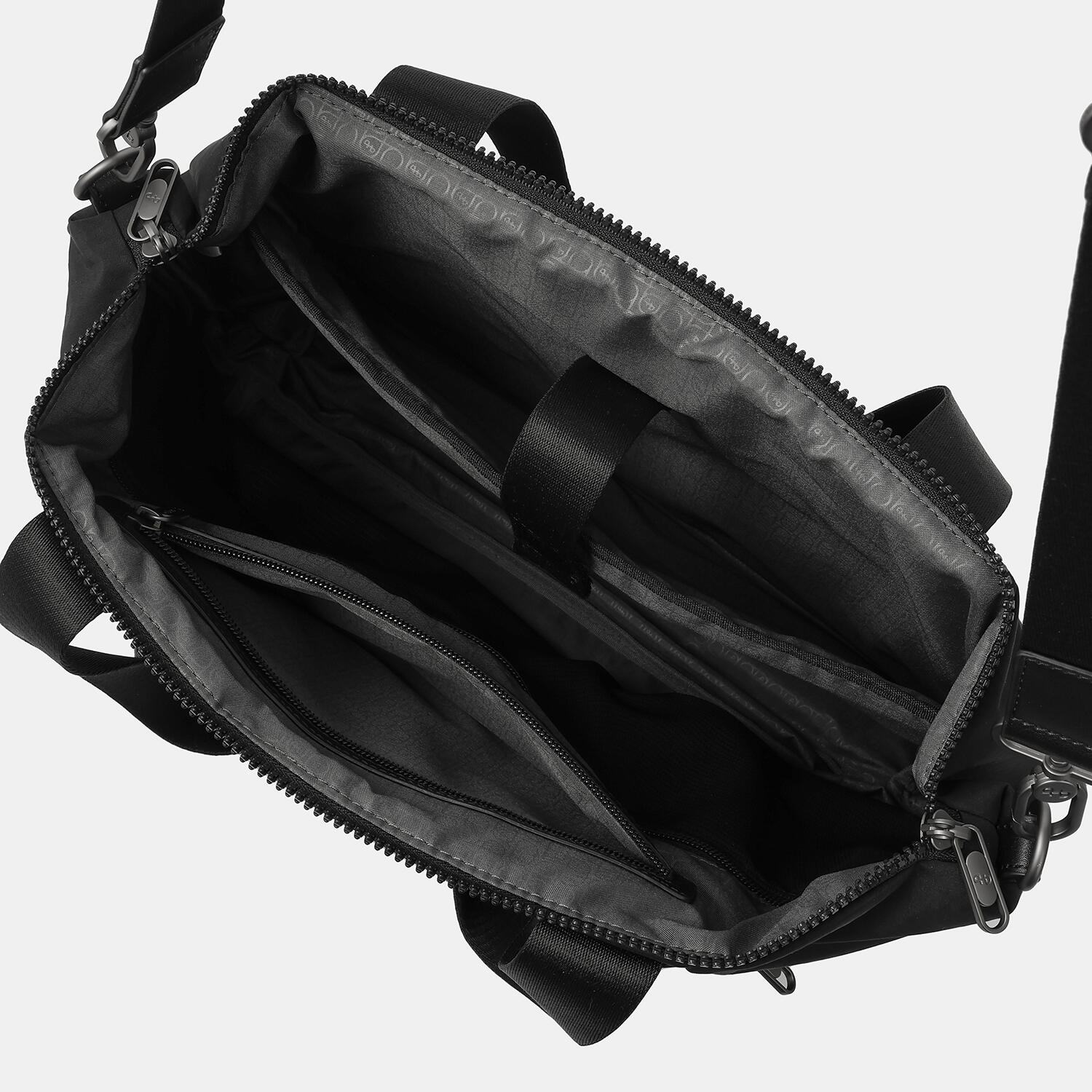 Saco de Ombro Horizontal HEDGREN KICHO HFURO08 22 L, Preto 6/6