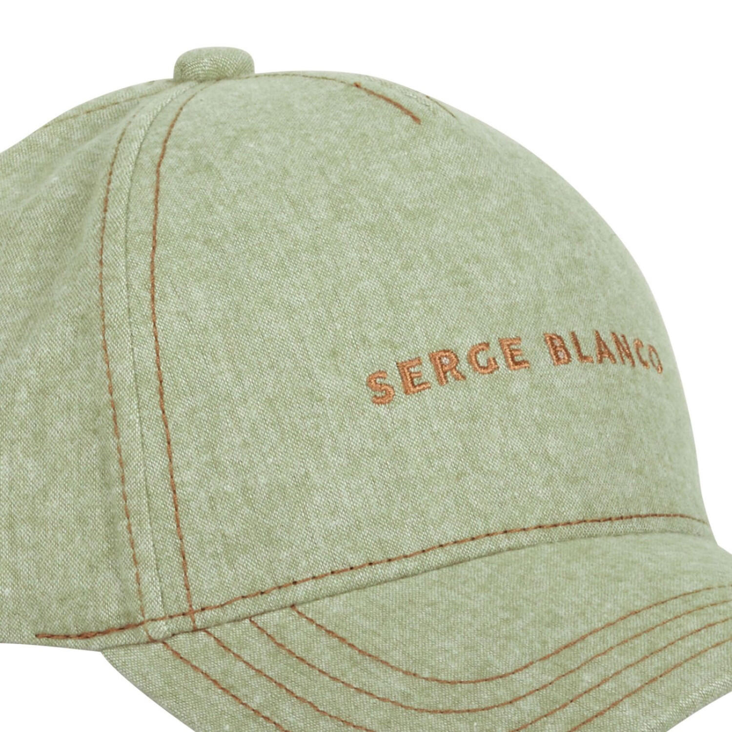 Casquette Baseball homme chambray effet denim Jean 2/5