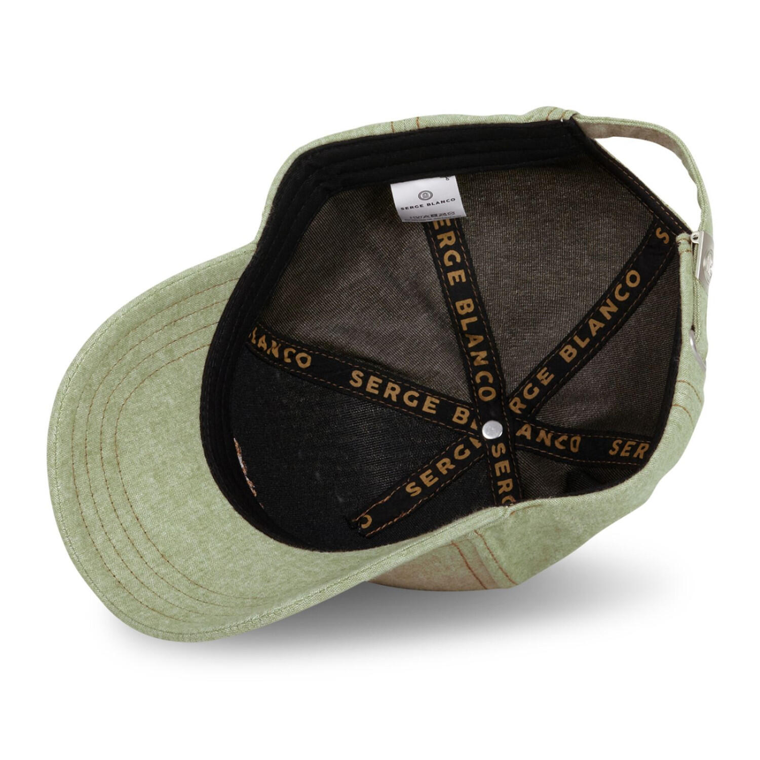 Casquette Baseball homme chambray effet denim Jean 4/5