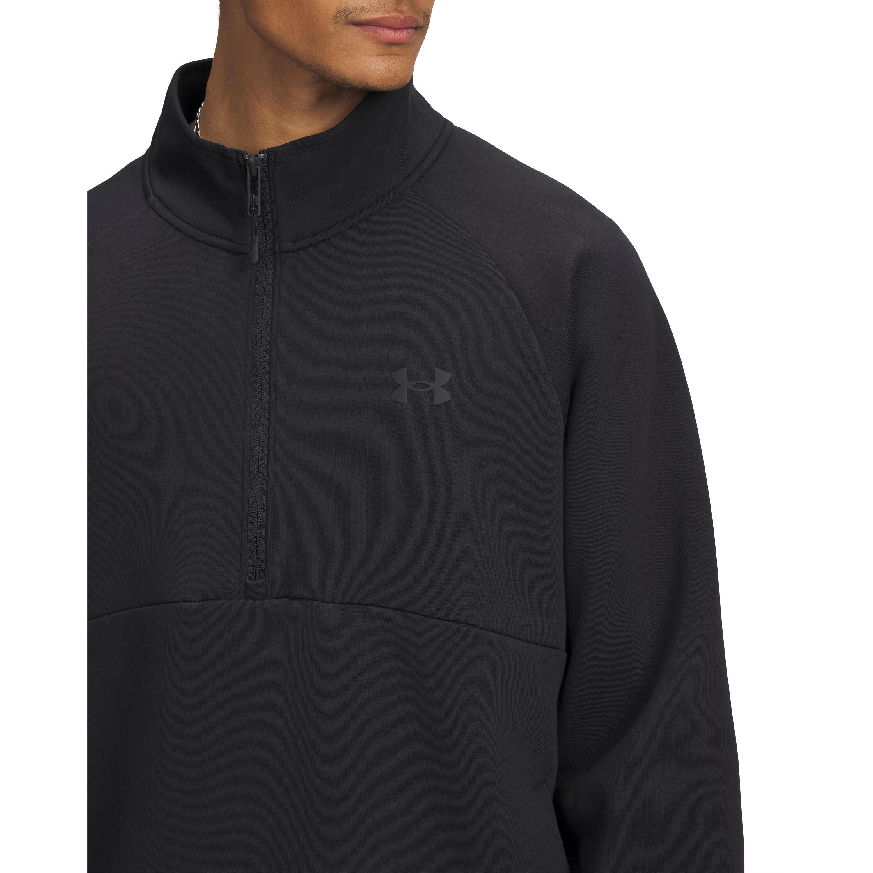 Sweatshirt mit 1/2 Reißverschluss und Kängurutasche Under Armour Unstoppable Fle 3/3