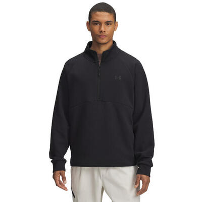 Sweatshirt 1/2 rits met kangoeroezak under armour unstoppable fleece