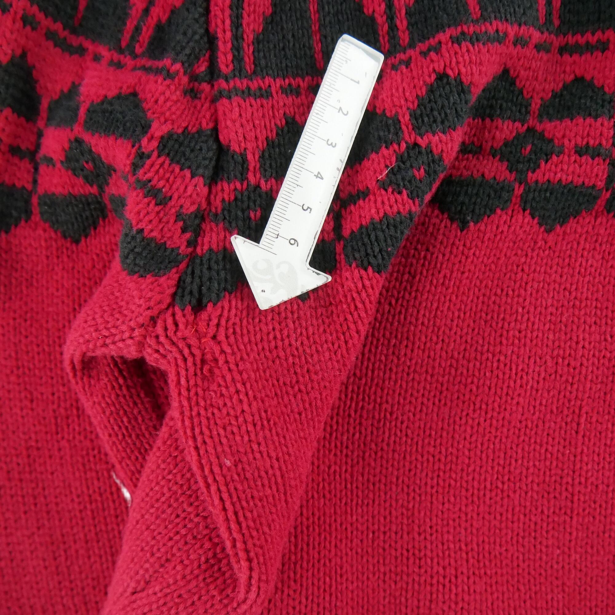 Reconditionné - Pull Femme Rouge - Bon État 6/7