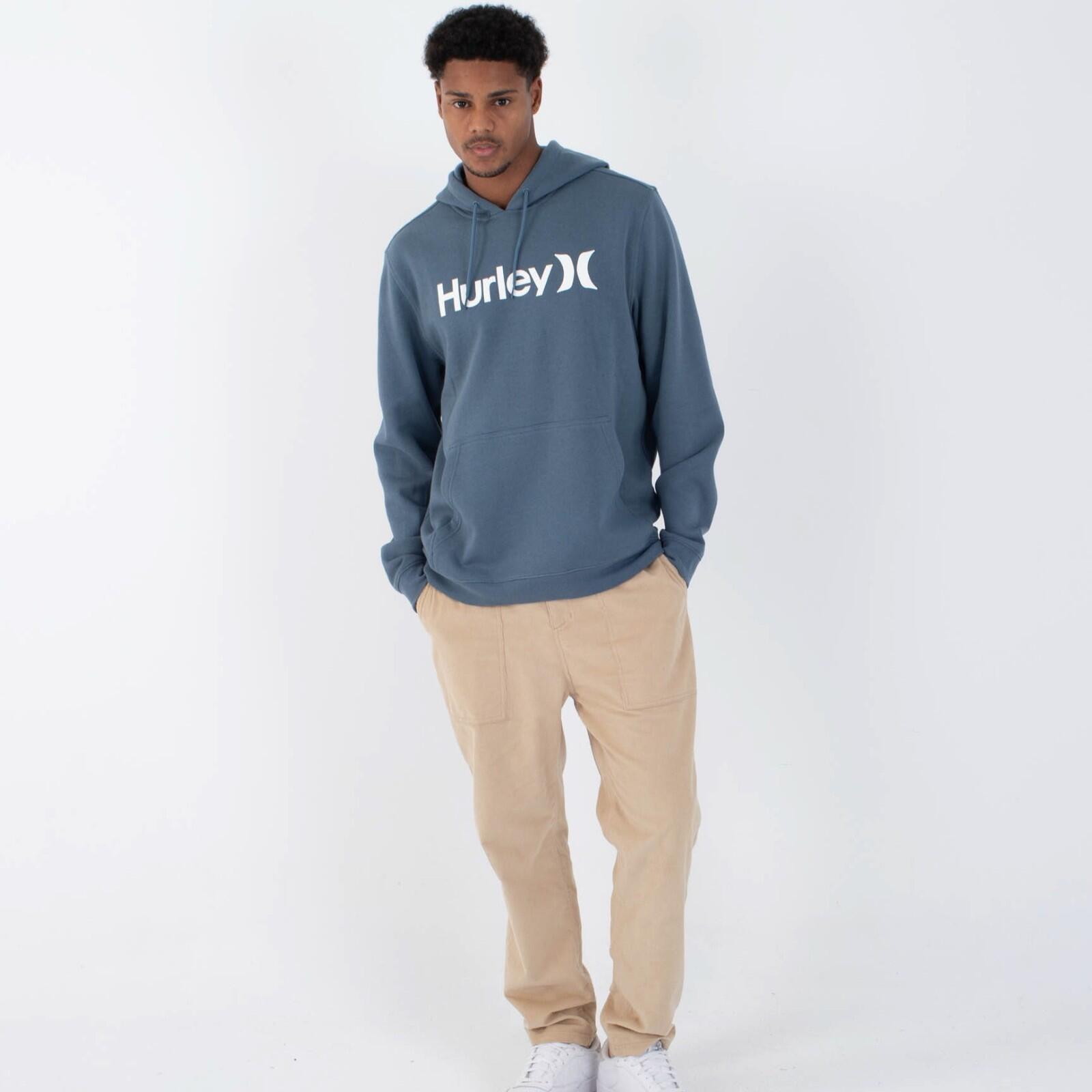 Hurley One & Only Solid Hoodie-Grey Teal | Decathlon