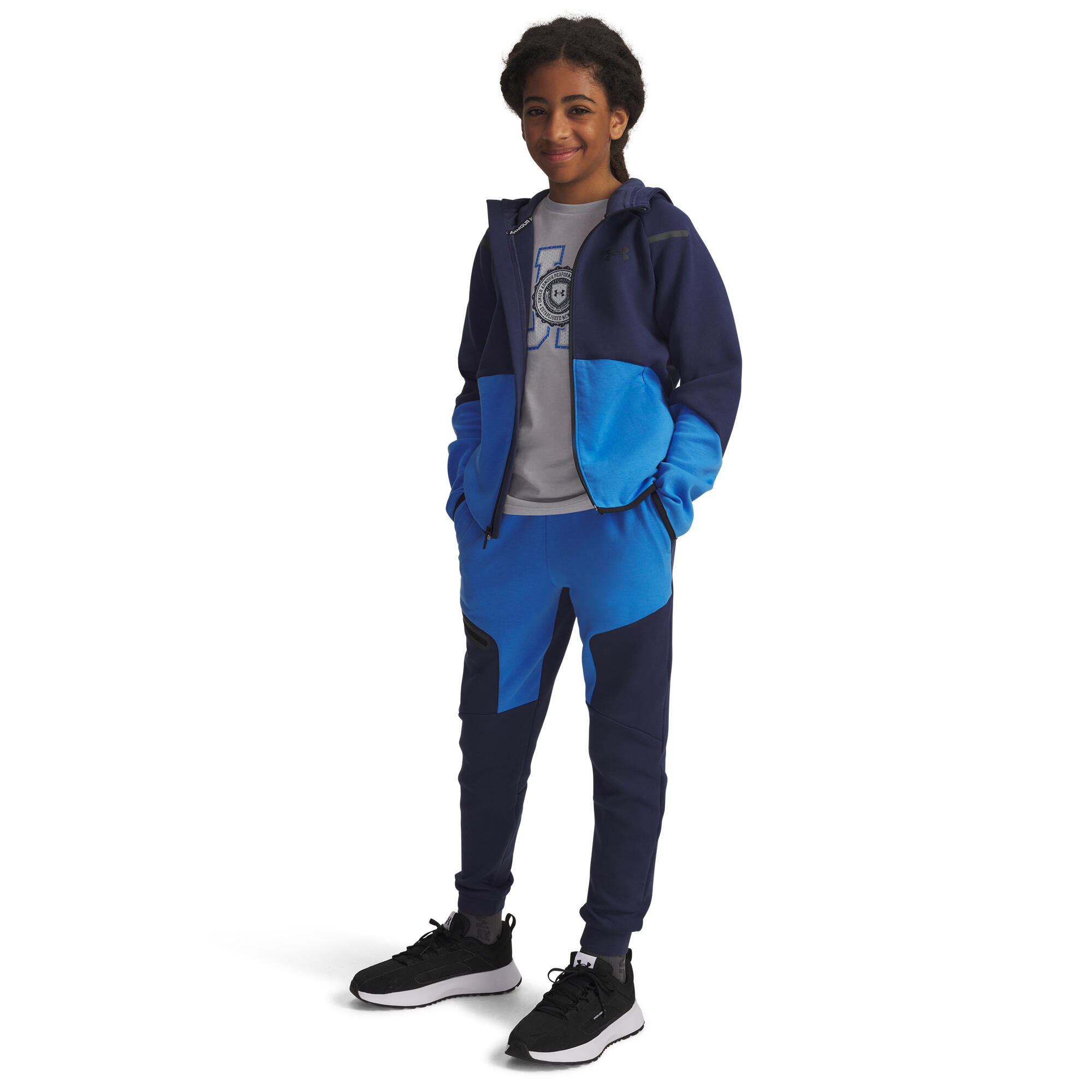 Under Armour Jungen Fleecejacke Unstoppable Flc FZ 1386687 5/6