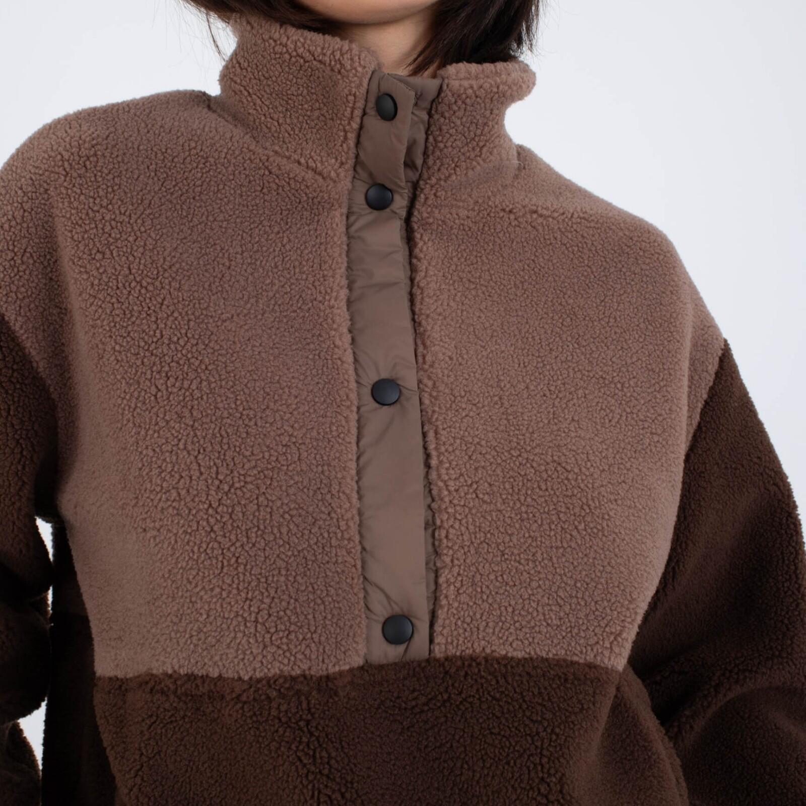 Hurley Comfort High Pile Fleece-Chocolate 7/7