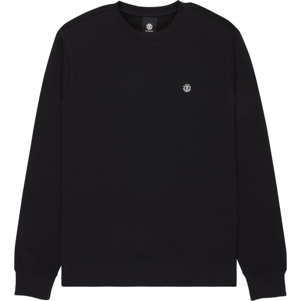 Element Icon Embroidery Sweatshirt-Flint Black