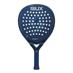 Siux - Raquette de Padel Diablo Elite 2026 Bleue Polyvalente Forme Ronde