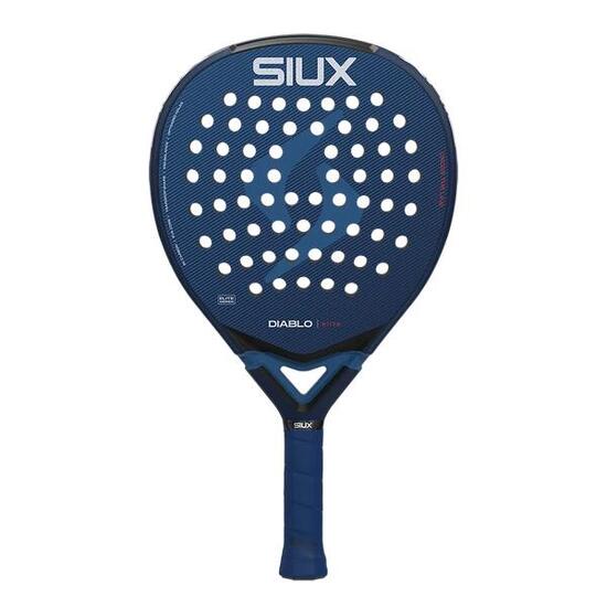 Siux - Pala de Pádel Diablo Elite 2026 Azul Polivalente Forma Redonda