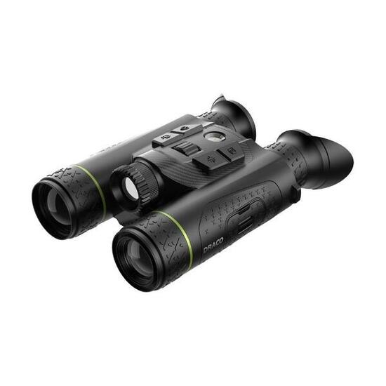 Jumelles thermique Draco 640×512 & 4K UHD, télémètre 1000m pour chasse