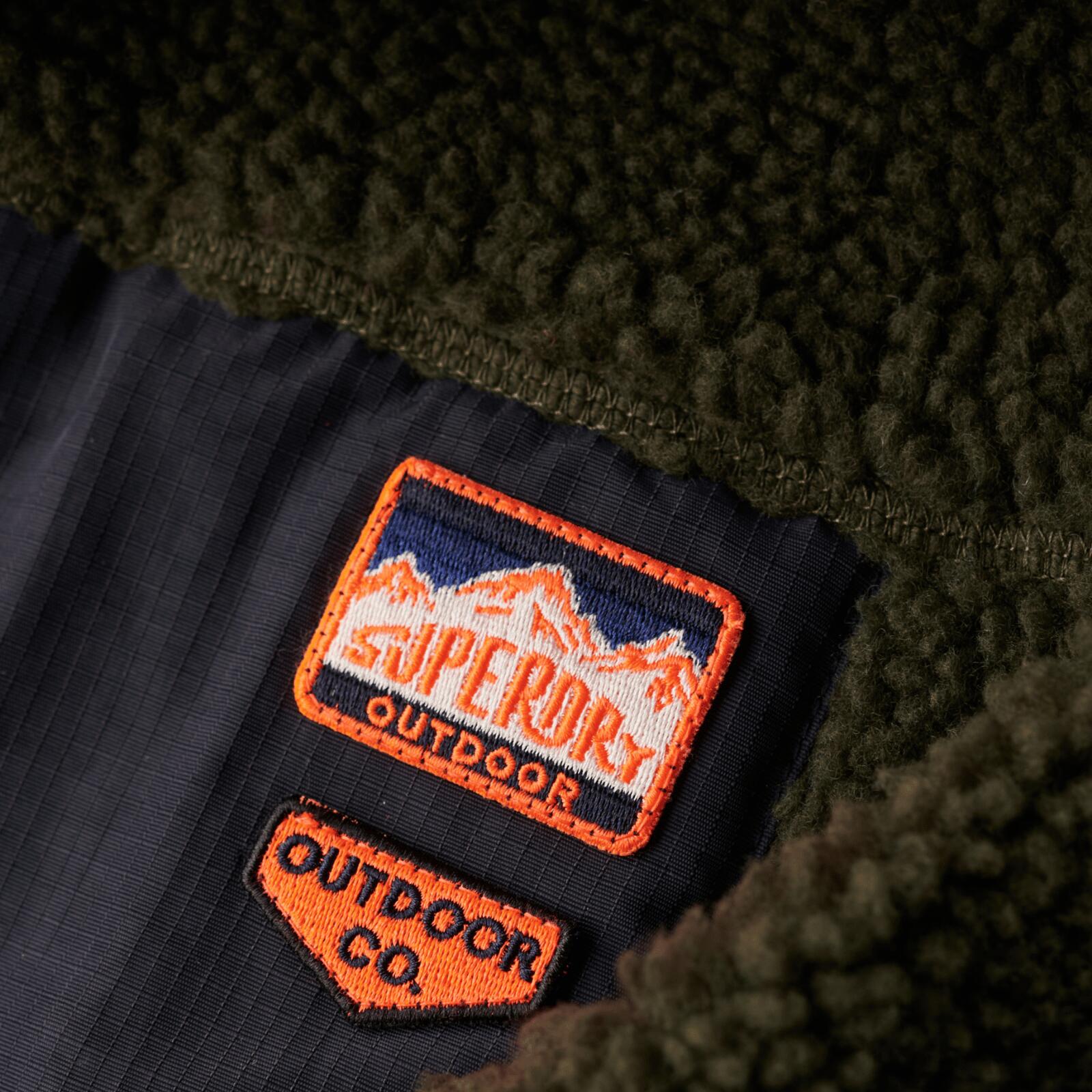 Női retro vintage polár 1/2 zip Superdry 3/7
