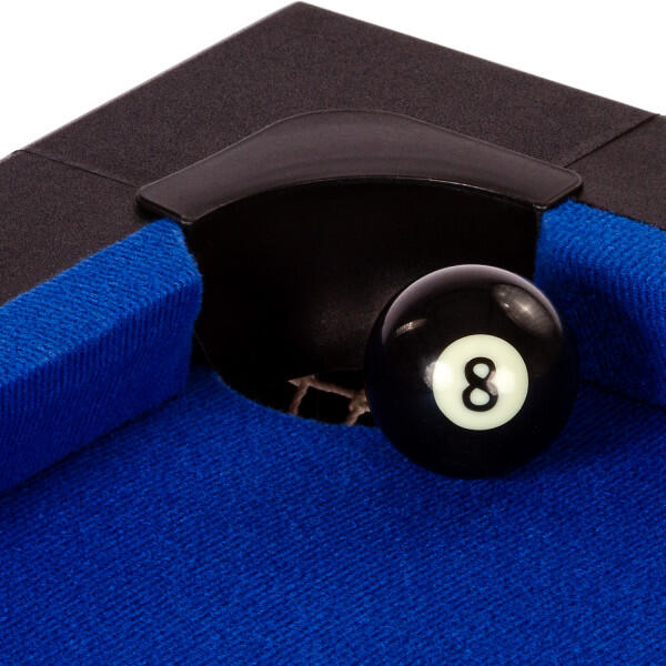 NORTH Bari Table De Billard Noir/Bleu 4FT 5/7