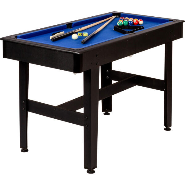 North Sports - North Bari Table De Billard Noir/bleu 4ft - Billard - Noir - No Size - Decathlon