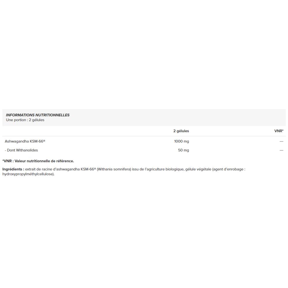 Ashwagandha - Ashwagandha Biologica Ksm-66® (60capsule) 2/2