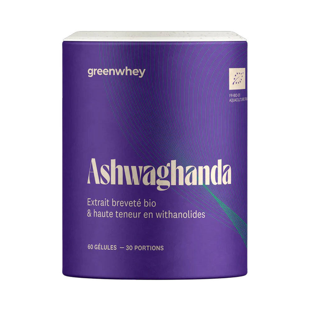 Greenwhey - Ashwagandha | Ashwagandha Bio Ksm-66® (60capsules) - Vitamines - No Size - Decathlon