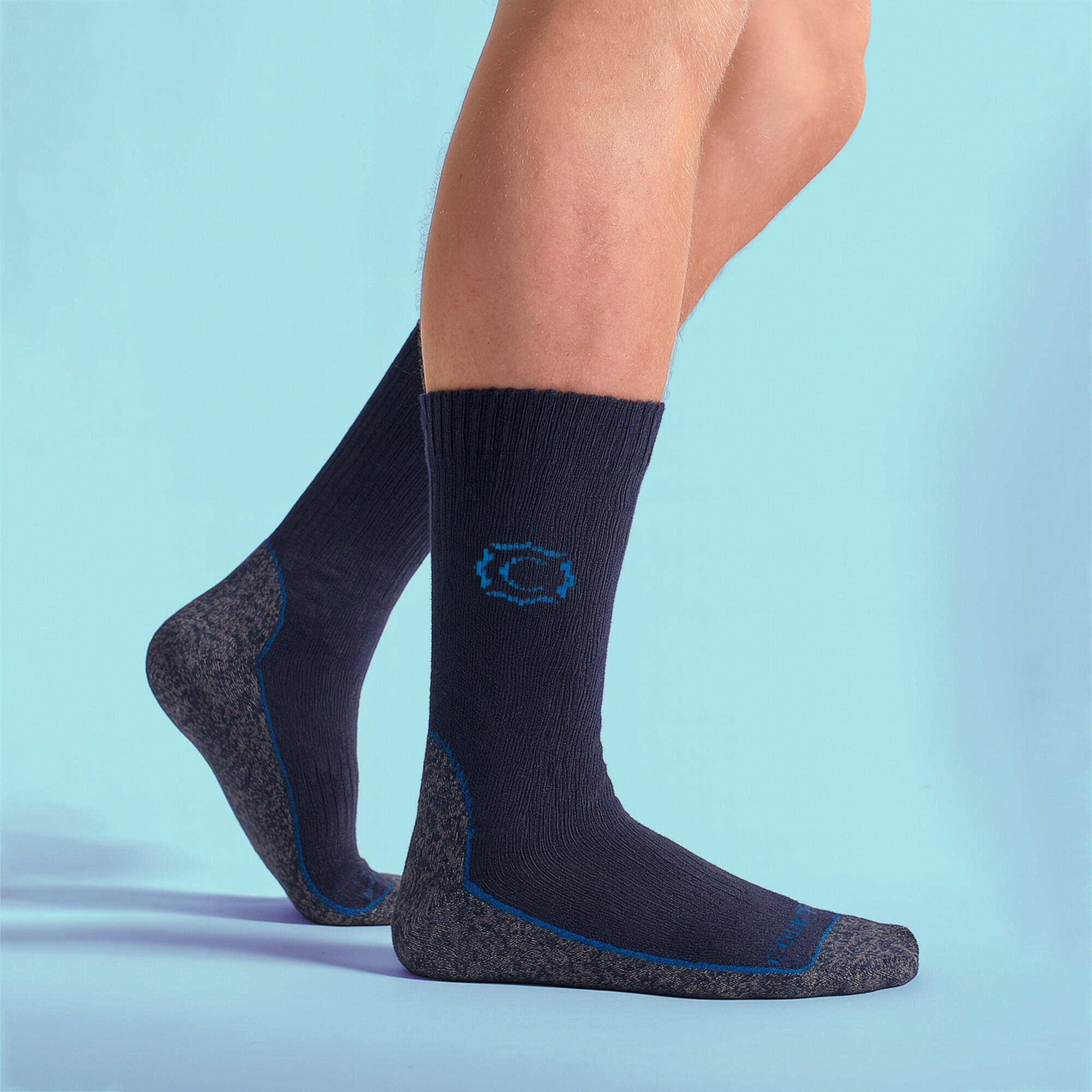 Country Pursuit - Chaussettes Homme en Laine Rembourrées Durables et Respirantes 3/4