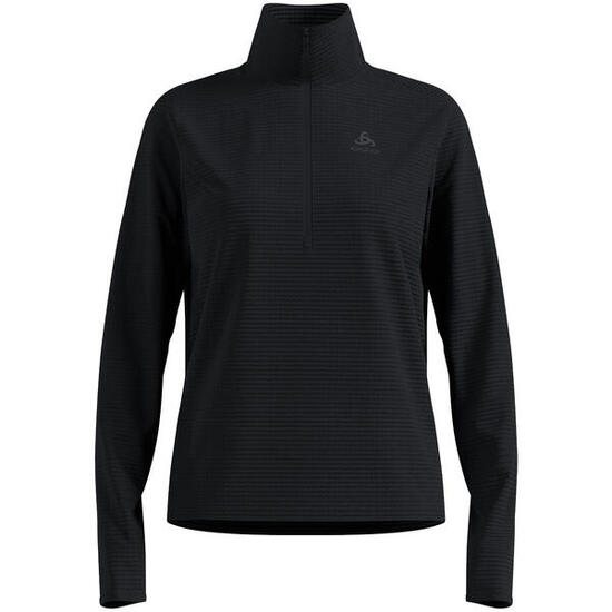 ODLO Odlo Mid Layer 1/2 Zip Essential Thermal ZWART XL