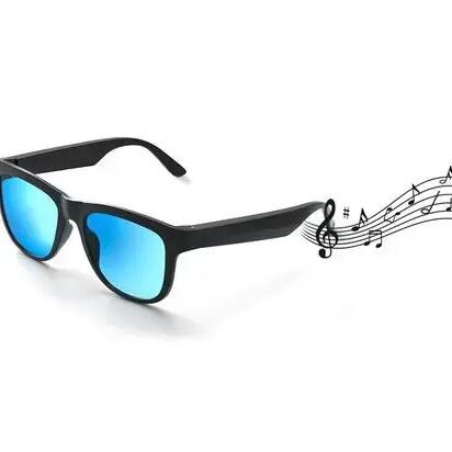 Caliber Smart Soundglasses - Polarized Bluetooth Sunglasses - Blue