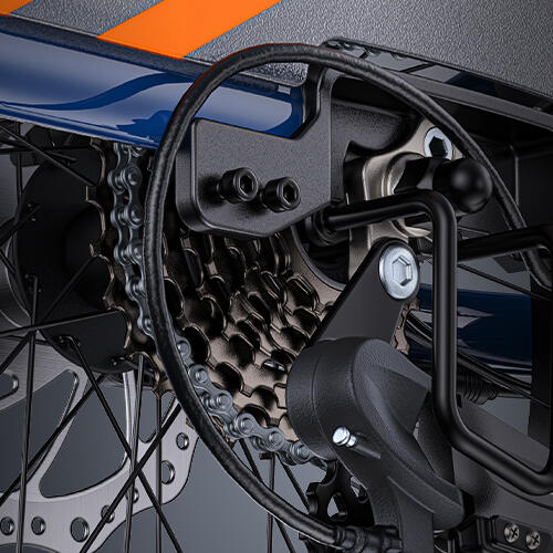 Bici elettrica da carico ENGWE LE20 da 250 W con batteria da 48 V 19,2 Ah 4/7