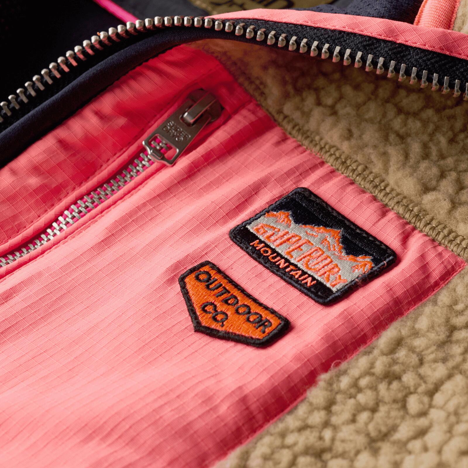 Polaire à demi fermeture zippée femme Superdry Vintage 4/6