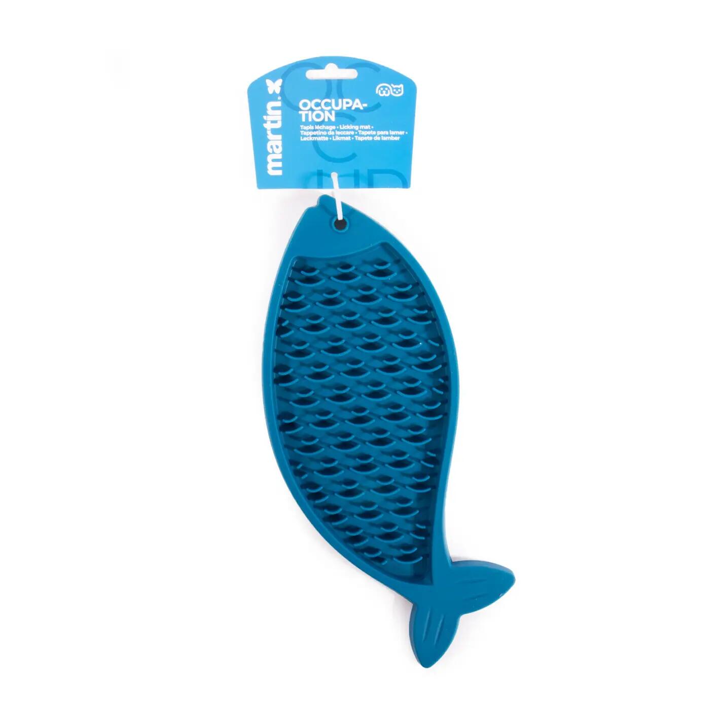 Tapis de léchage poisson silicone Martin Sellier 3/4
