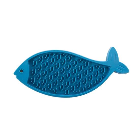 Tapis de léchage poisson silicone Martin Sellier