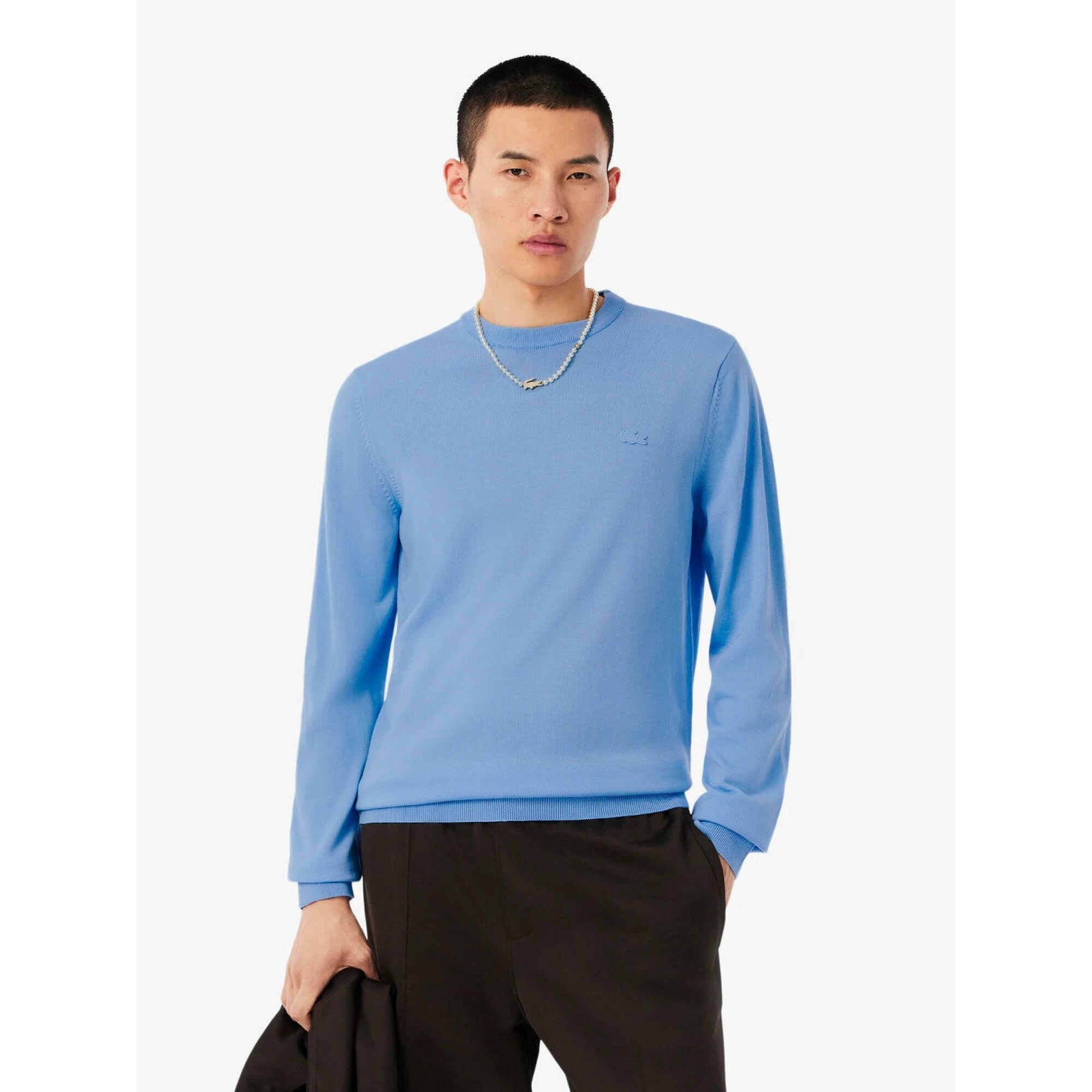 Lacoste - Pull Lacoste En Laine - Homme - Pull - Bleu - Decathlon