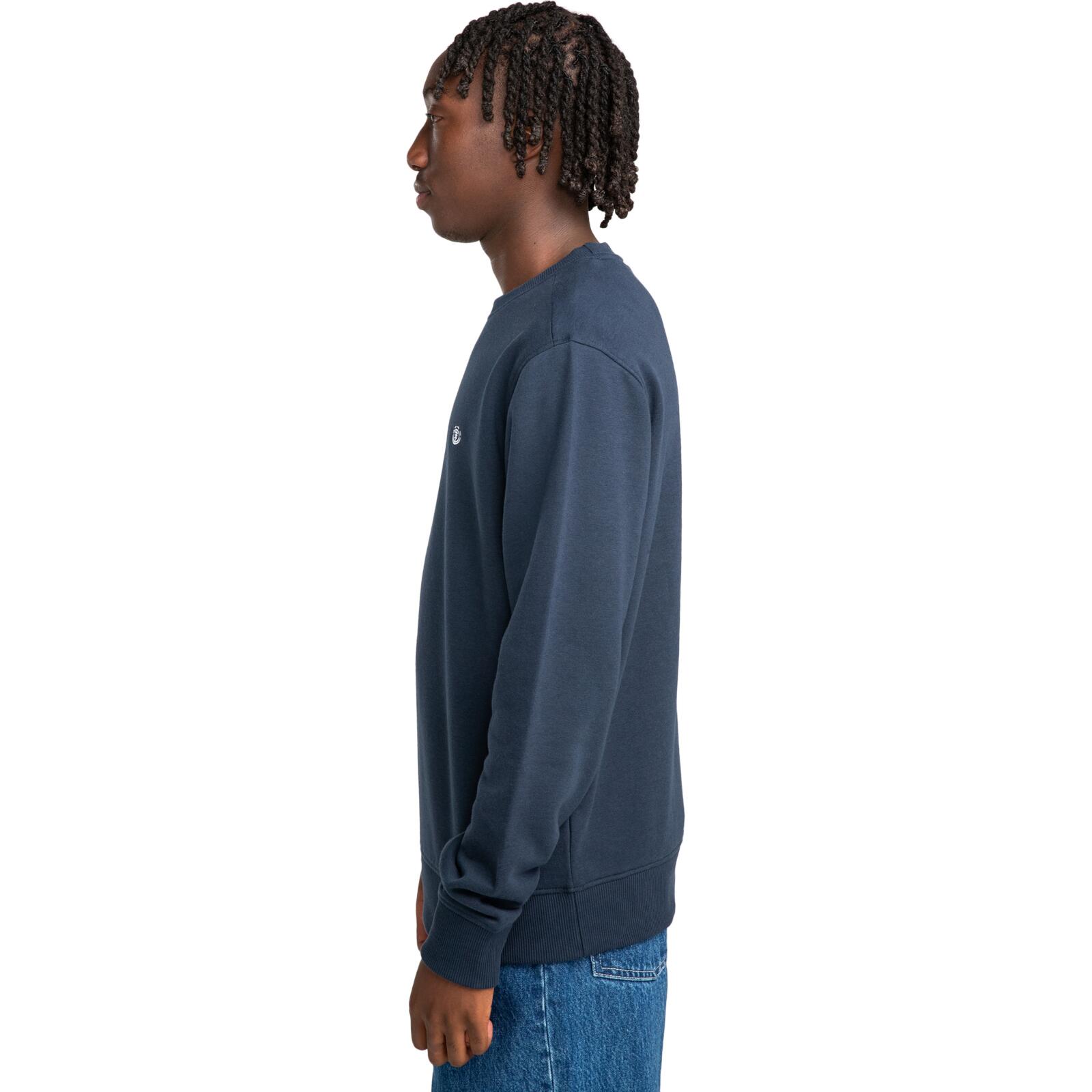 Element Icon Embroidery Sweatshirt-Eclipse Navy 3/7