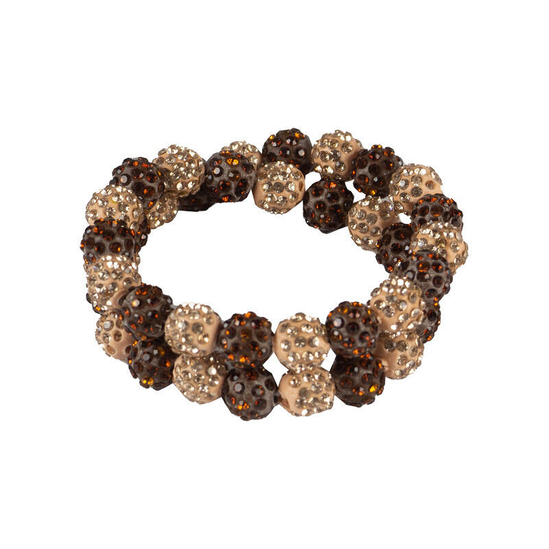 HORKA Horka Haar Knotband Delicate - Bruin - Rose