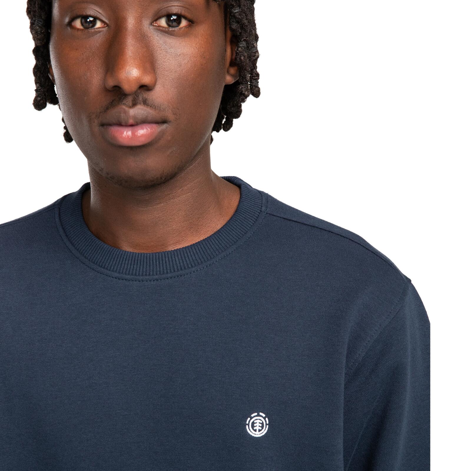 Element Icon Embroidery Sweatshirt-Eclipse Navy 4/7