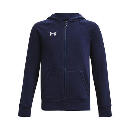Sweatshirt à capuche molleton full zip enfant Under Armour Rival
