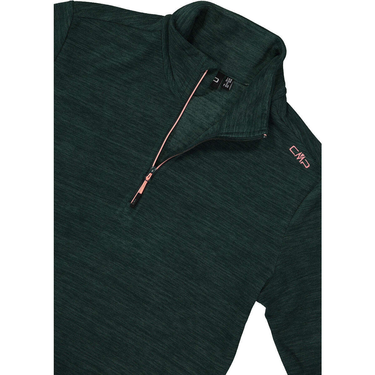 Polaire 1/2 zip in jersey melange donna CMP 4/4