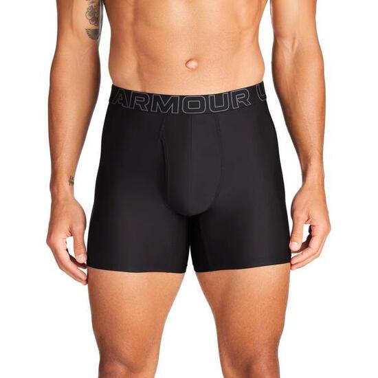 Boxershort Herren 3er Pack Figurbetont-UA PERFORMANCE TECH MESH -SOLID 6 IN 3PK