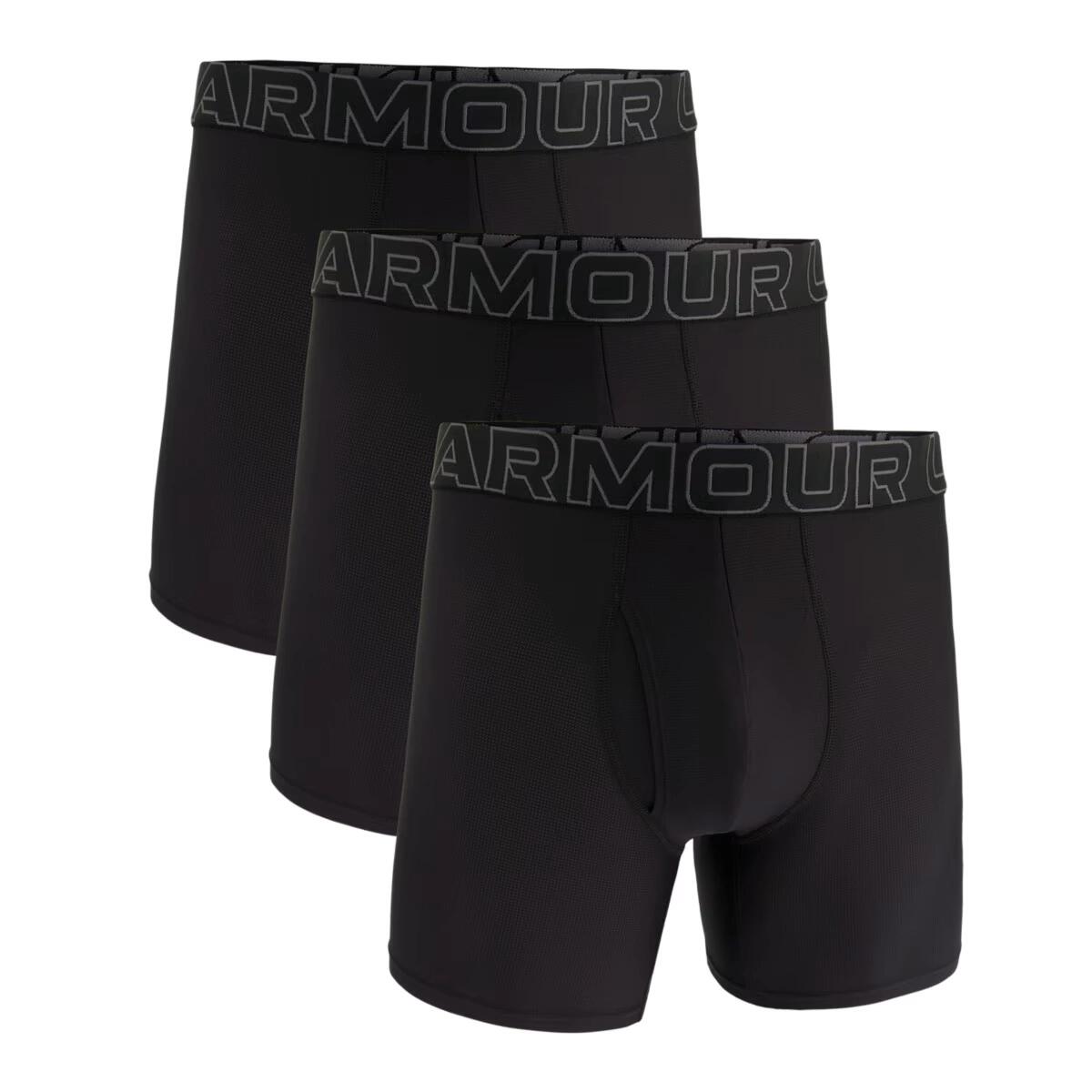 Calzoncillos Hombres Paquete de 3 Ceñido-UA PERFORMANCE TECH MESH -SOLID 6 IN 3/3