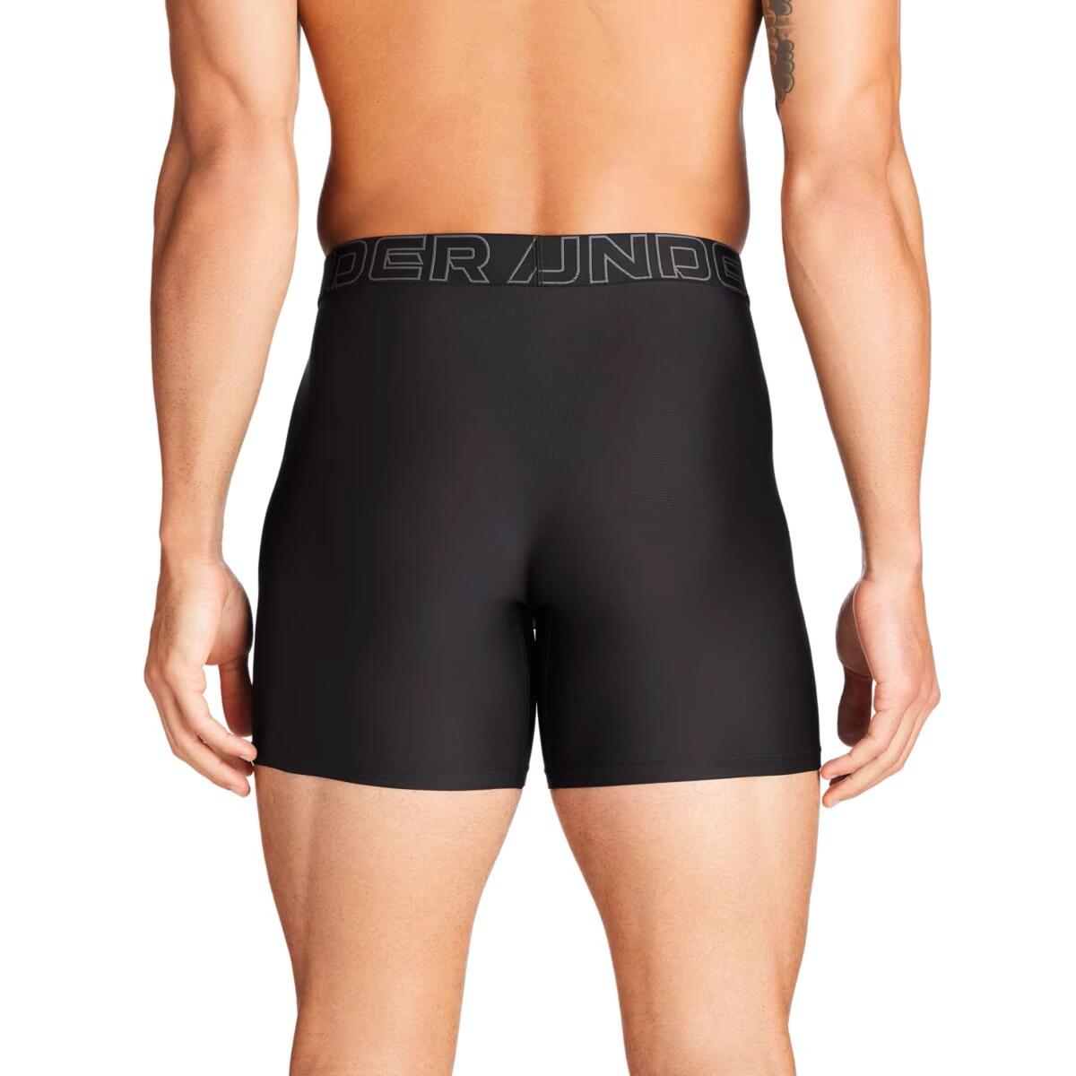 Calzoncillos Hombres Paquete de 3 Ceñido-UA PERFORMANCE TECH MESH -SOLID 6 IN 2/3