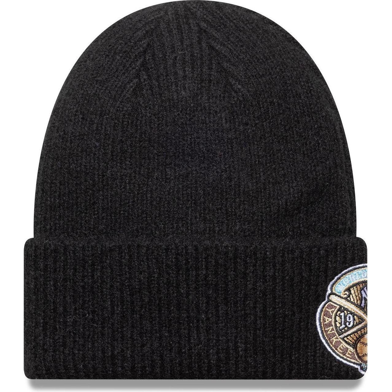 Gorro de invierno New Era MLB WS New York Yankees negro/blanco 2/3