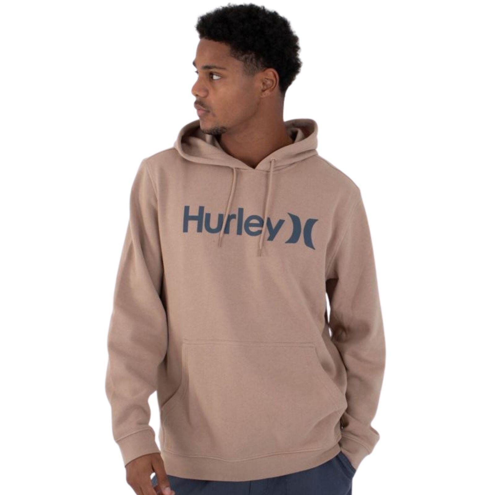 Hurley One & Only Solid Hoodie-Bristlecone Htr 3/3