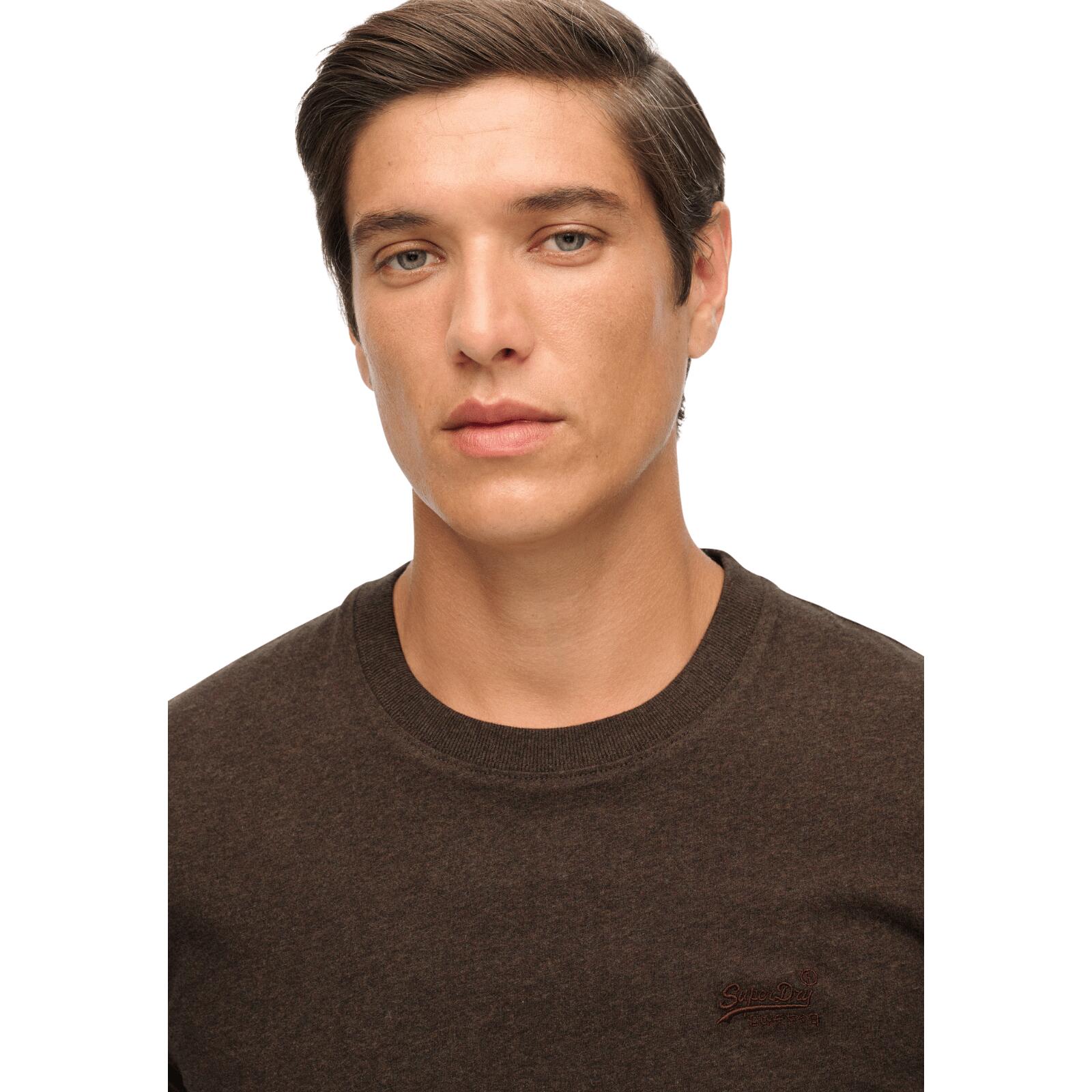T-shirt Marron Homme Superdry Vintage LogoR6T 3/5