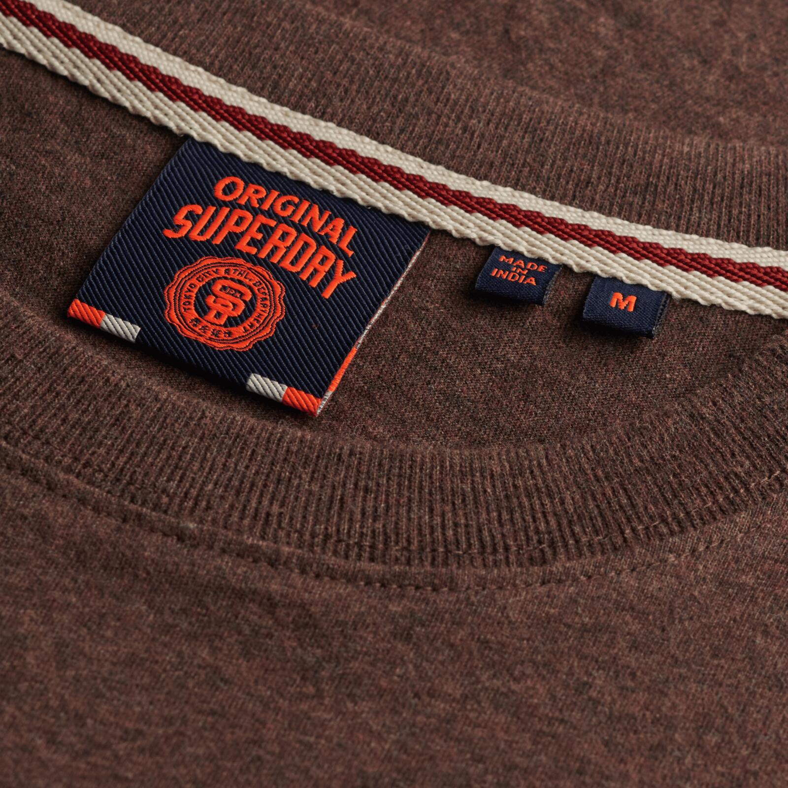 T-shirt Marron Homme Superdry Vintage LogoR6T 4/5
