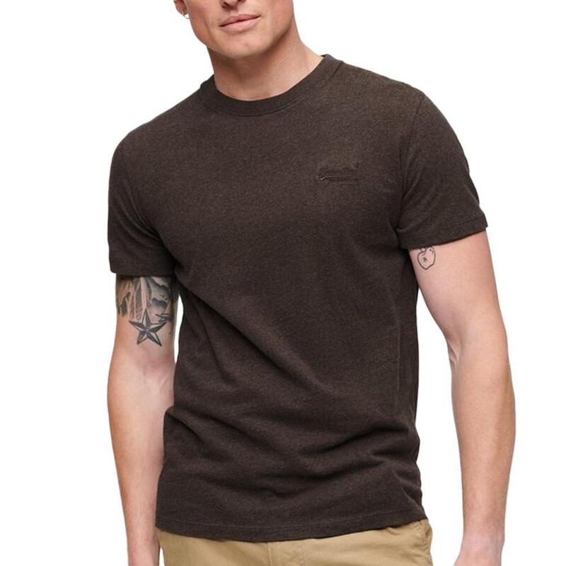 T-shirt Superdry Homme Occasion - Coton Bleu Taille M, Regular Fit