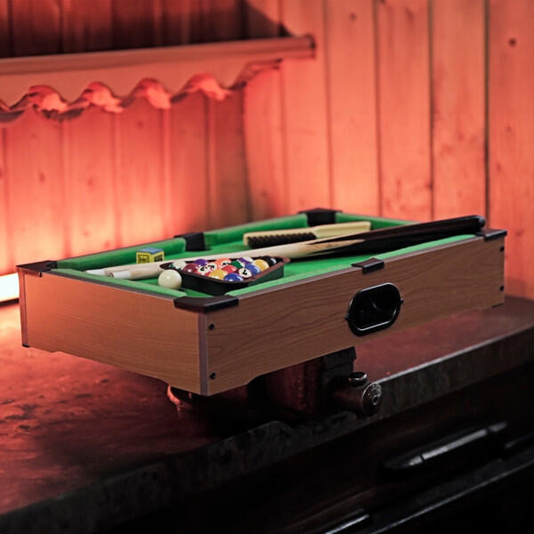 RayChee Table de billard 48 po RayChee, mini table de billard avec boules, queues, craie, brosse RayChee Table de billard 48 po RayChee, mini table de billard avec boules, queues, craie, brosse