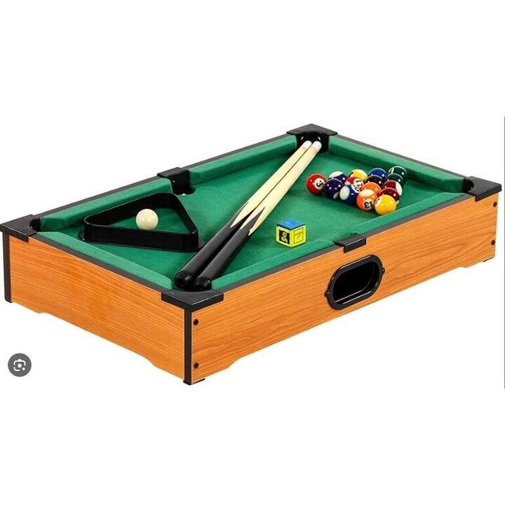 Table De Billard COSTWAY Americain Avec Accessoires(2 Queues, 16 Boules Table De Billard COSTWAY Americain Avec Accessoires(2 Queues, 16 Boules