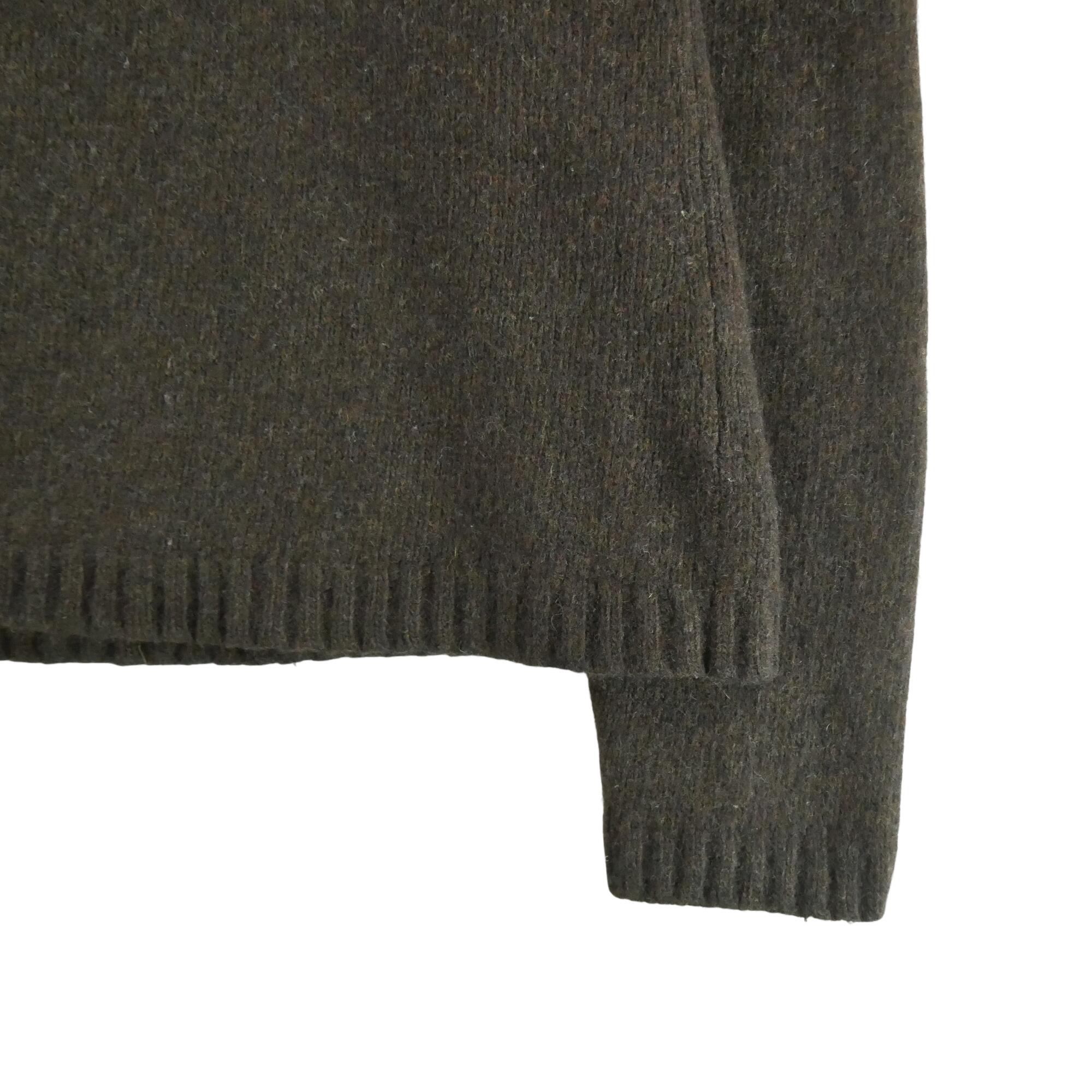 Reconditionné - Pull Femme laine et cachemire Marron - Excellent 3/4