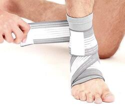 Bande chevillère sport -Attelle protège cheville - Entorse - Compression