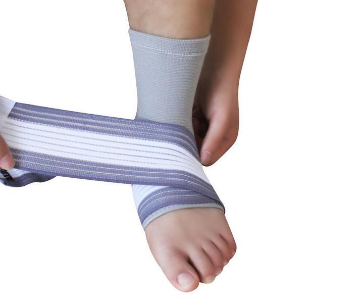 Fascia/tutore caviglia sportivo. Protezione distorsioni, compressione. 2/5