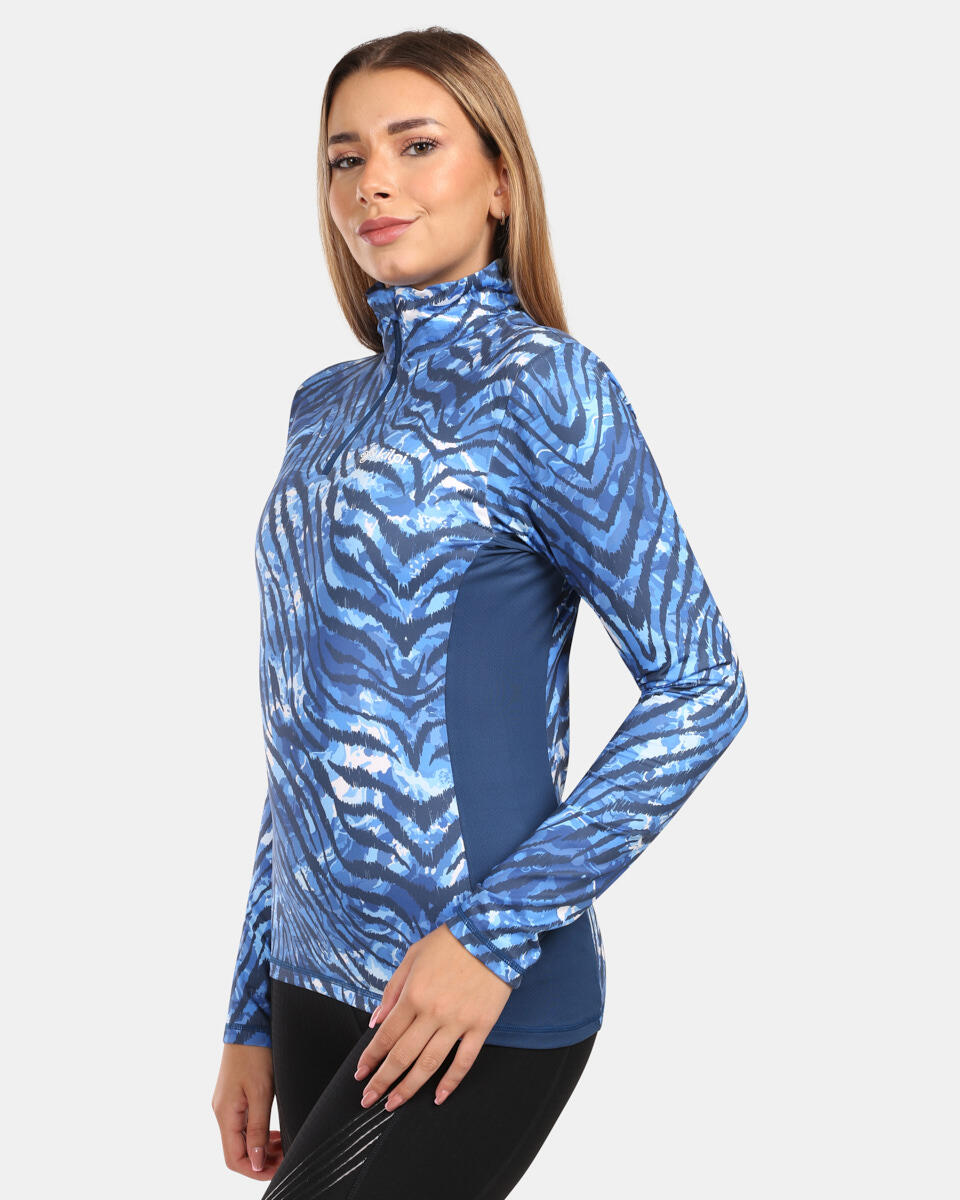 T-shirt thermique Kilpi Willea-W femme, bleu 3/5