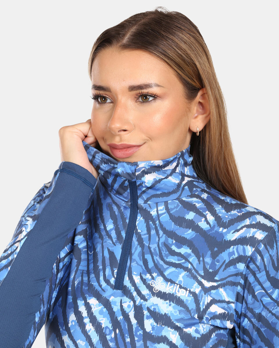 T-shirt thermique Kilpi Willea-W femme, bleu 4/5