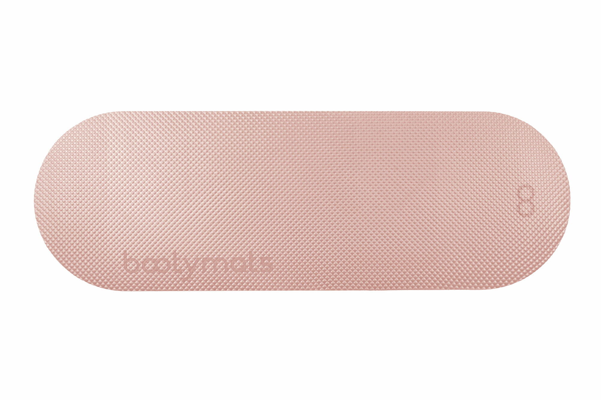 Esterilla de gran tamaño para ejercicios de BarreFit y Pilates. 180x60cm. Rosé 3/7