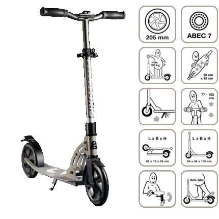 Scooter 205 mm
