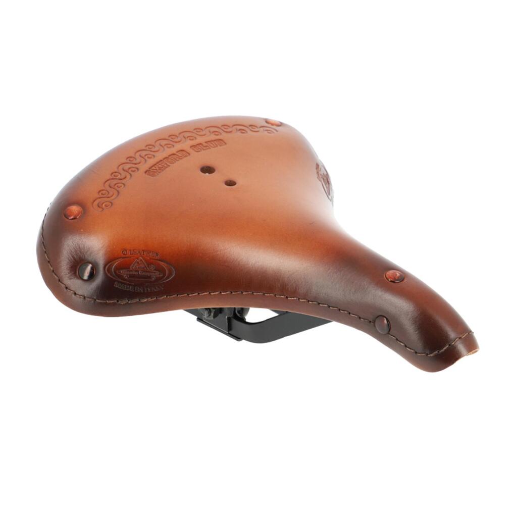 Genuine leather saddle Selle Montegrappa 1990 Oxford Club charleston