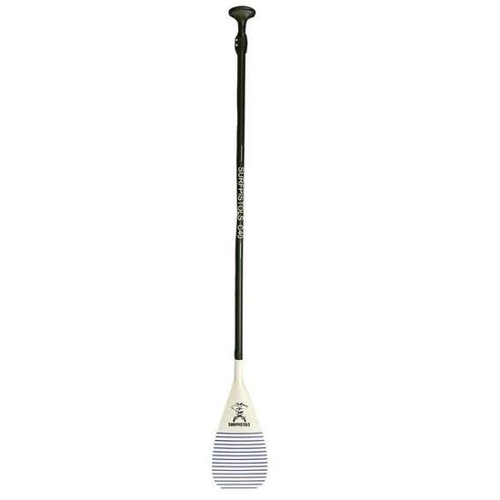 PAGAIE STAND UP PADDLE CARBONE C40 2 PARTIES BLANC SURFPISTOLS